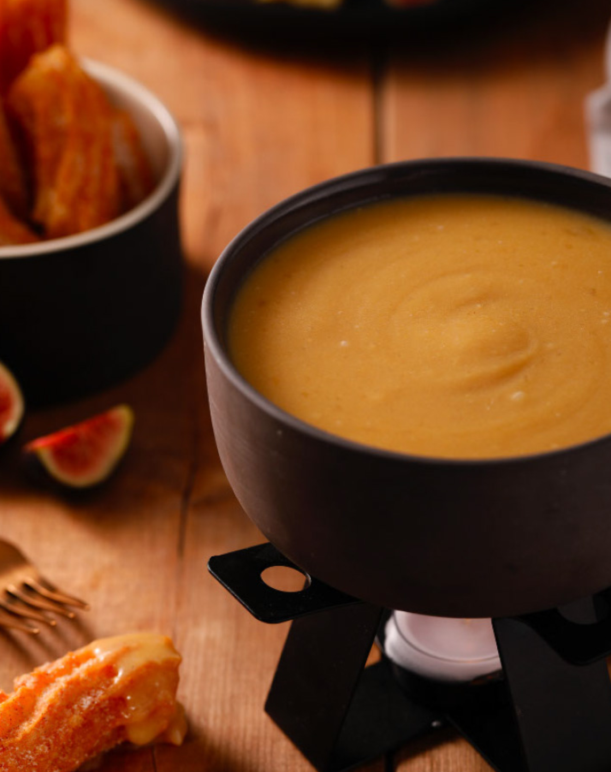 Aliments du Québec | Churros: Cheddar &amp; Maple Fondue