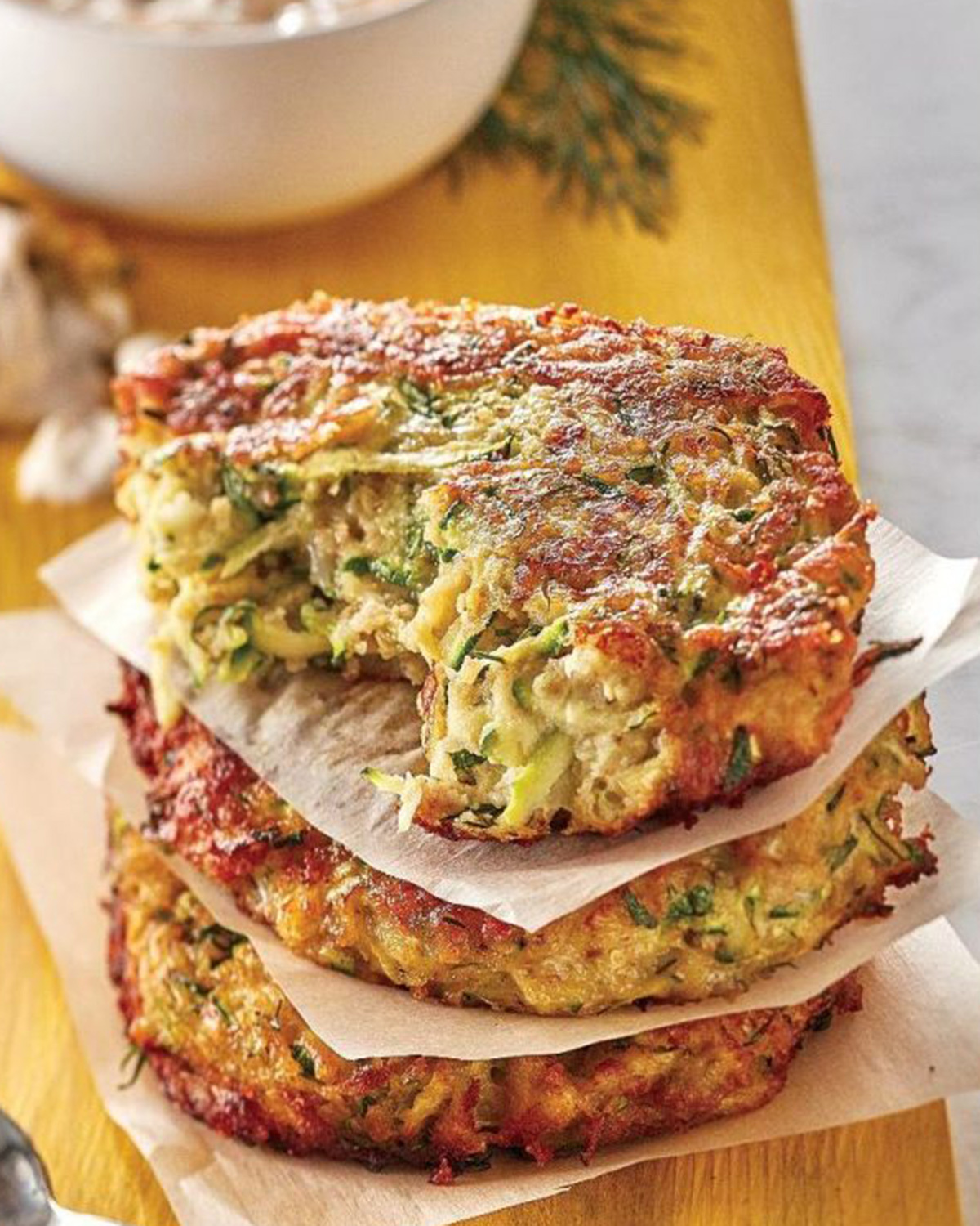 Galettes de courgettes