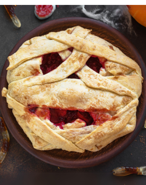 Tarte ensorcelée aux fraises et canneberges du Québec