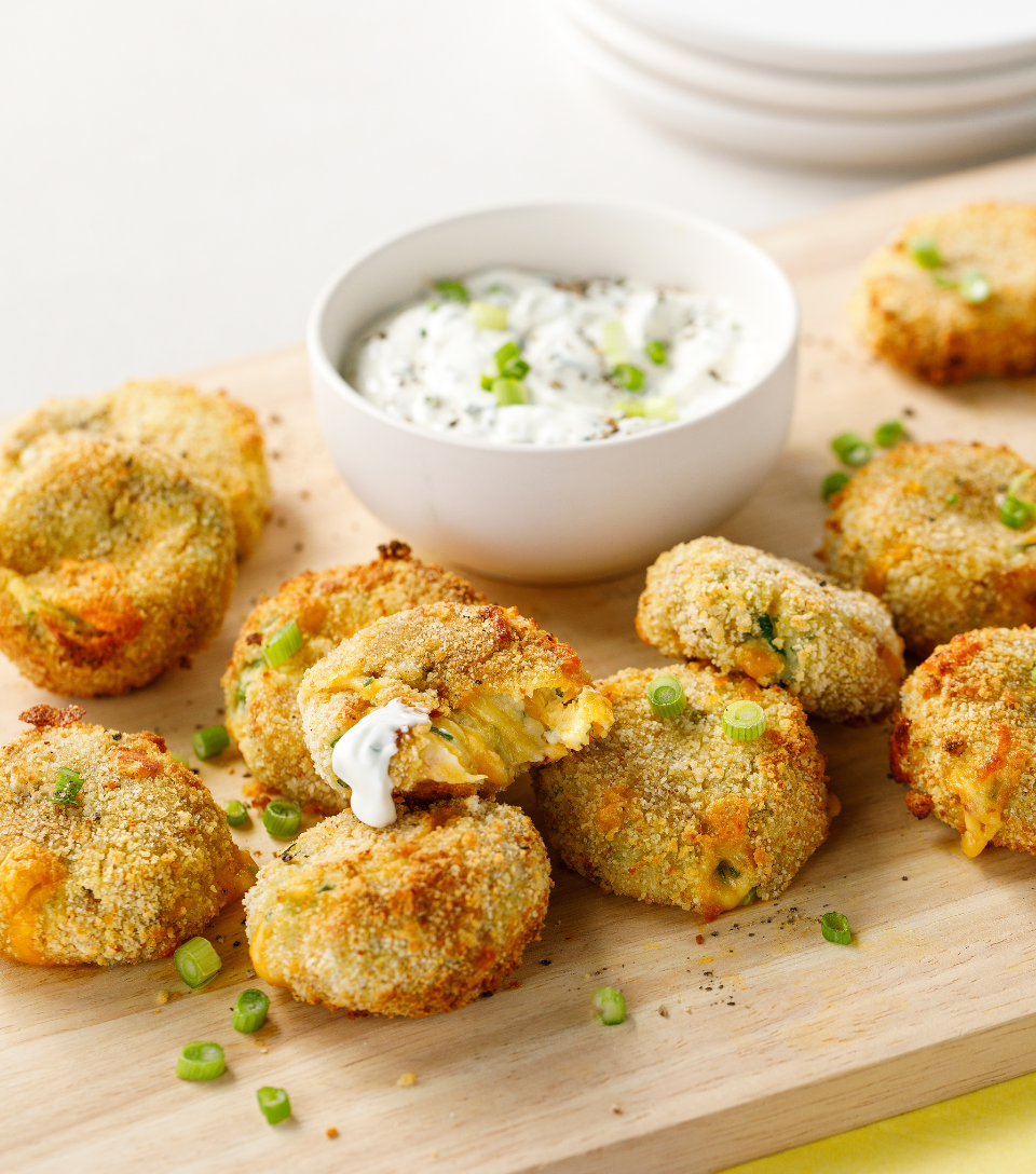 Air Fryer mashed potato bites