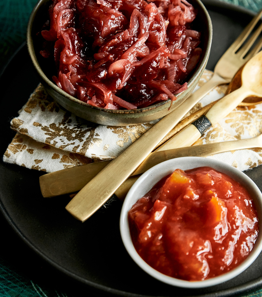 Cranberry and French Shallot Compote