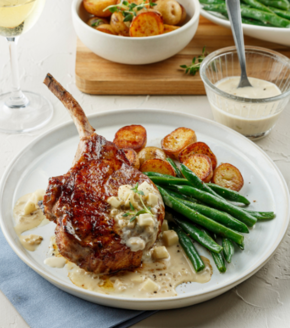 Nagano pork chop, indulgent style