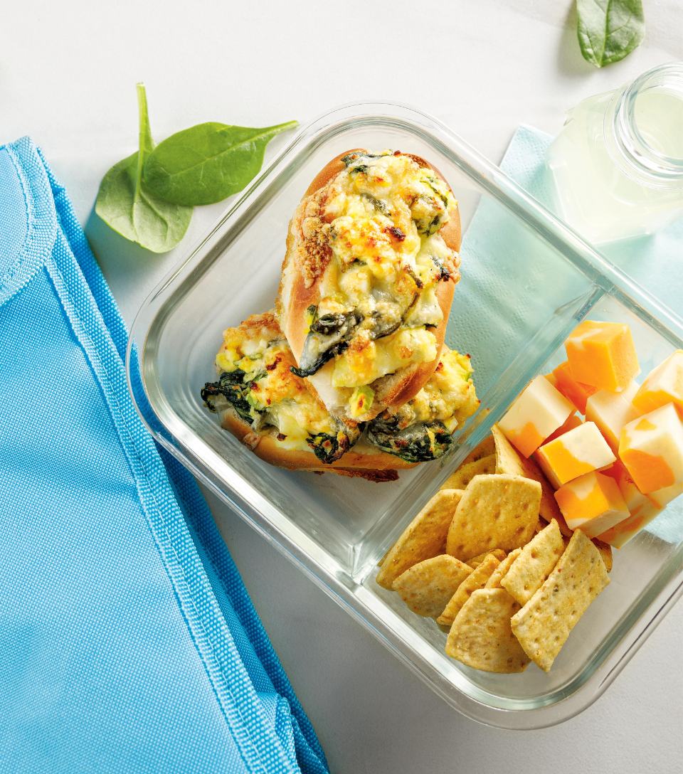 Gratinated Ricotta and Spinach Rolls