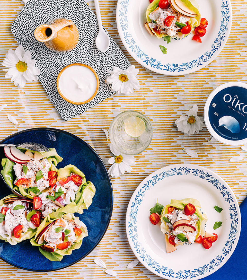 Lettuce Wraps with Chicken Salad
