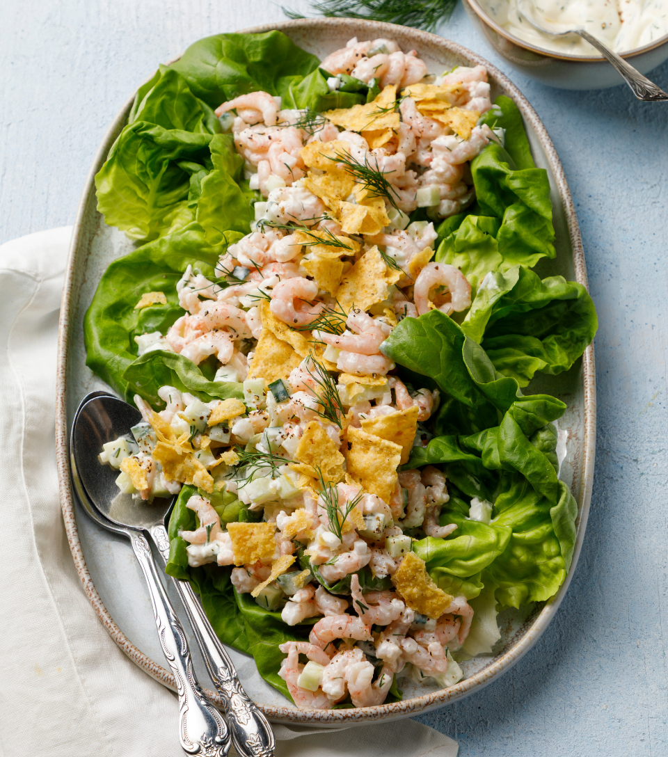Nordic shrimp salad