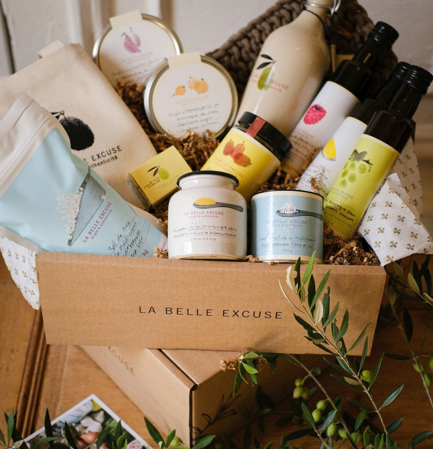 Produit huile olive confits la belle excuse