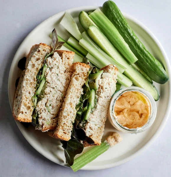 Sandwich aux legumes