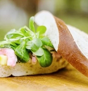 Recette sandwich produit mache