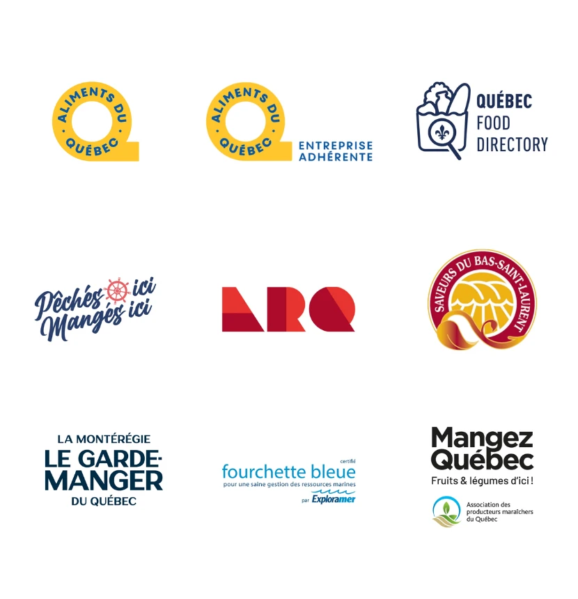 Grille logo repertoire produits quebecois