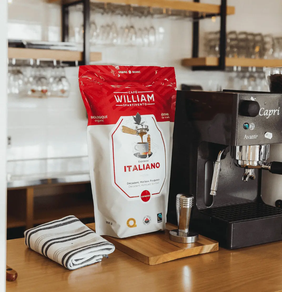Boire lespresso differemment avec Cafe William