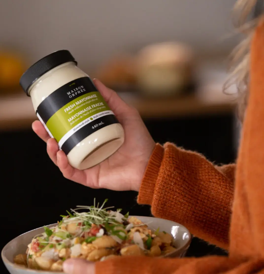 Le gout et les bons ingredients dune mayonnaise maison