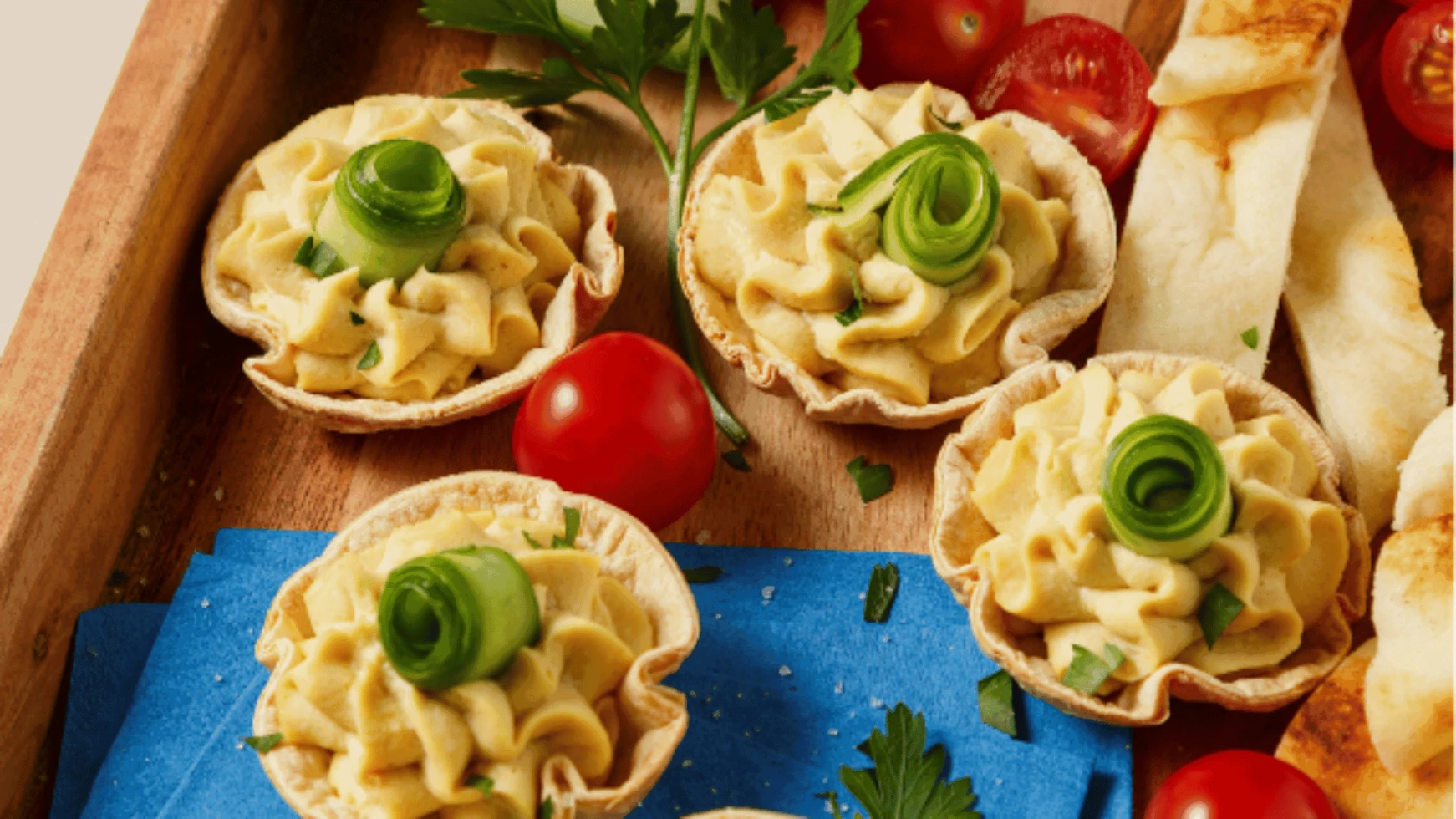 Coupelles de houmous youtube