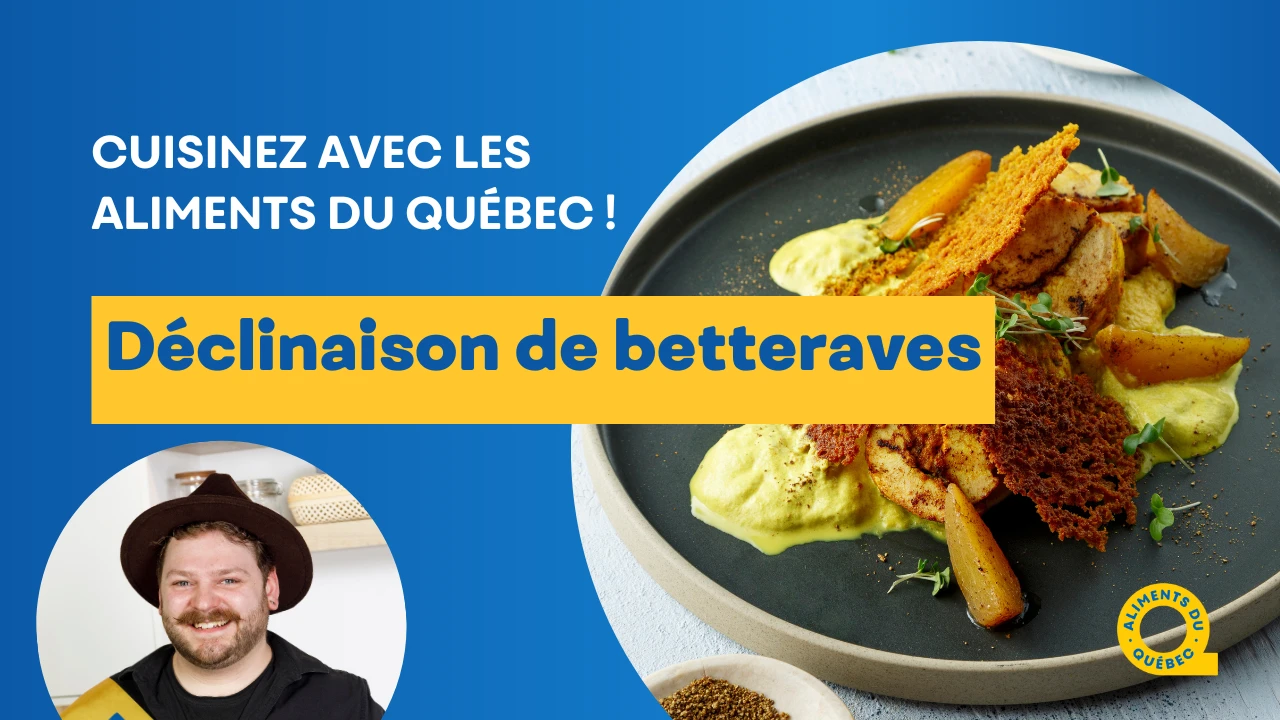 Recette declinaison betteraves miniature video