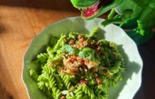 Pate dino aux epinards 1