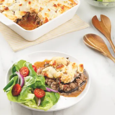 Moussaka sur le barbecue