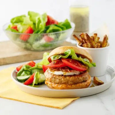 Recette burger poulet tomate concours amateurs 2023 715x810