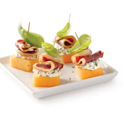 Recette bouchees magret canard cantaloup 715x810 Juil23