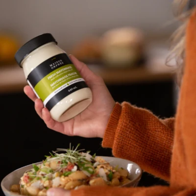 Le gout et les bons ingredients dune mayonnaise maison