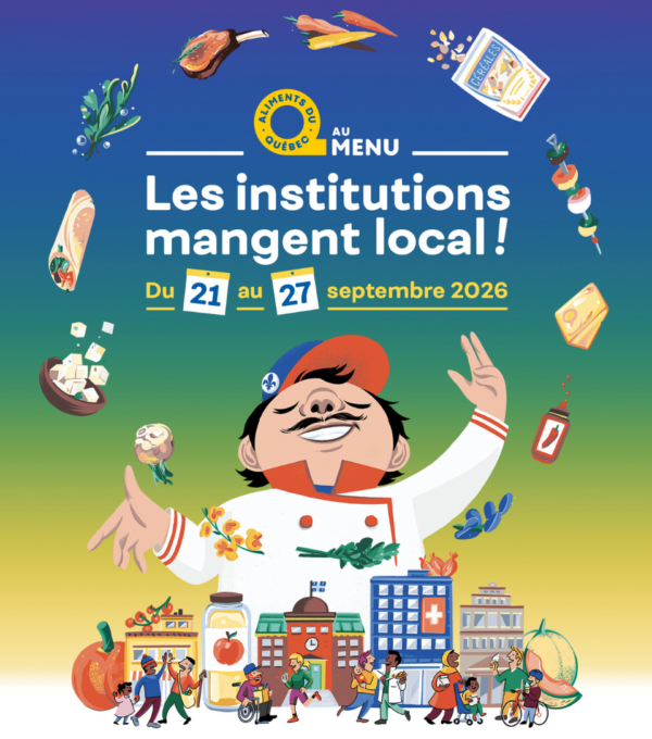 Les institutions mangent local! : le Québec se rassemble autour des aliments d’ici pour une 8e édition