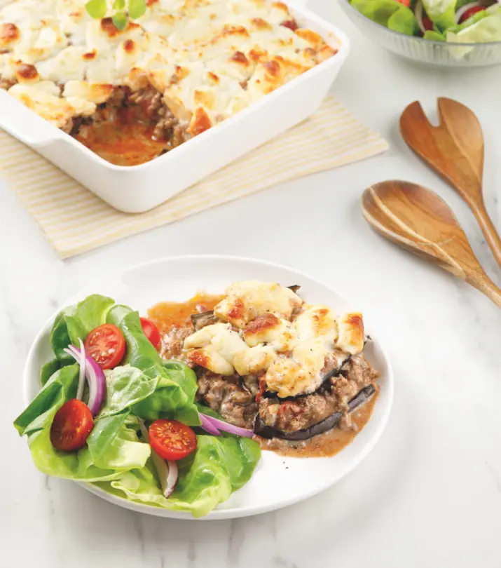 Moussaka sur le barbecue