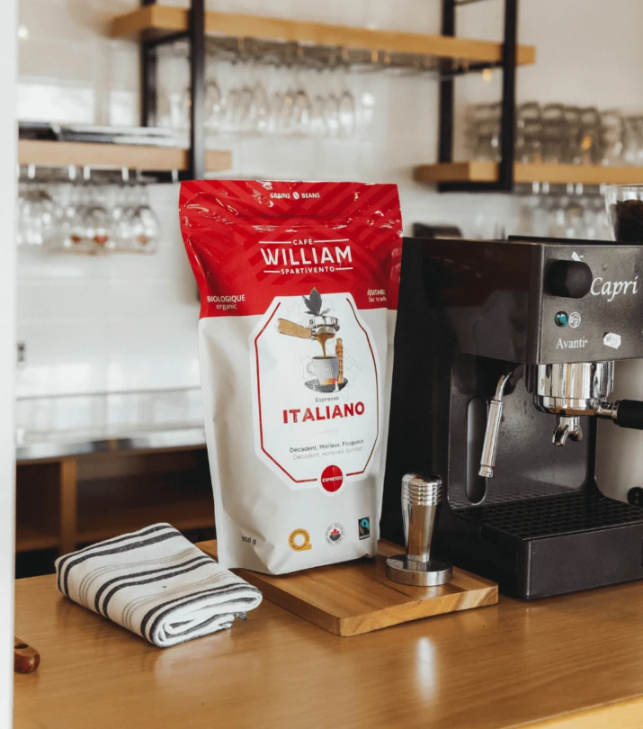 Boire lespresso differemment avec Cafe William