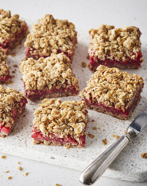 Apple Raspberry Maple Squares
