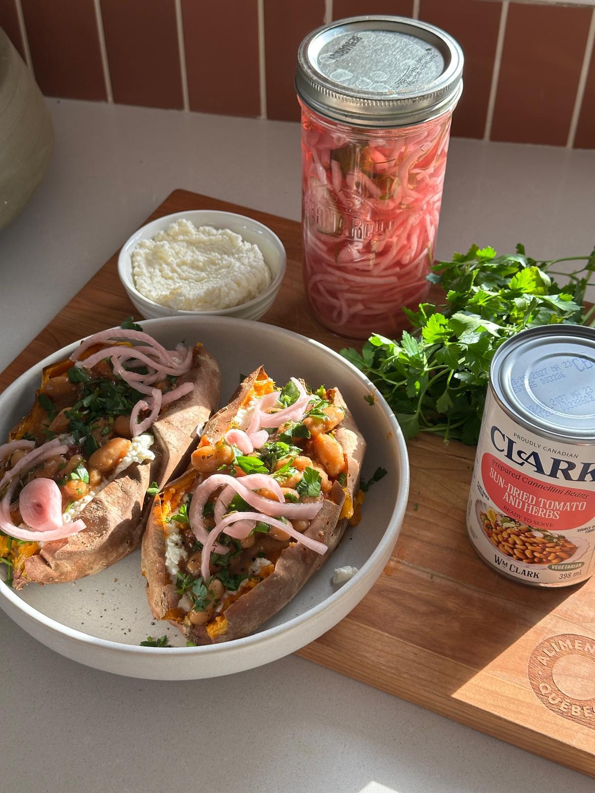 Stuffed Sweet Potato