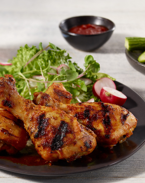 BBQ mustard chicken drumsticks