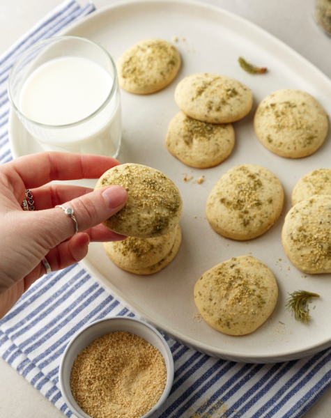 Gluten-Free Fir and Maple Sugar Shortbread